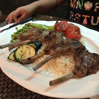 Lamb Chops Dinner