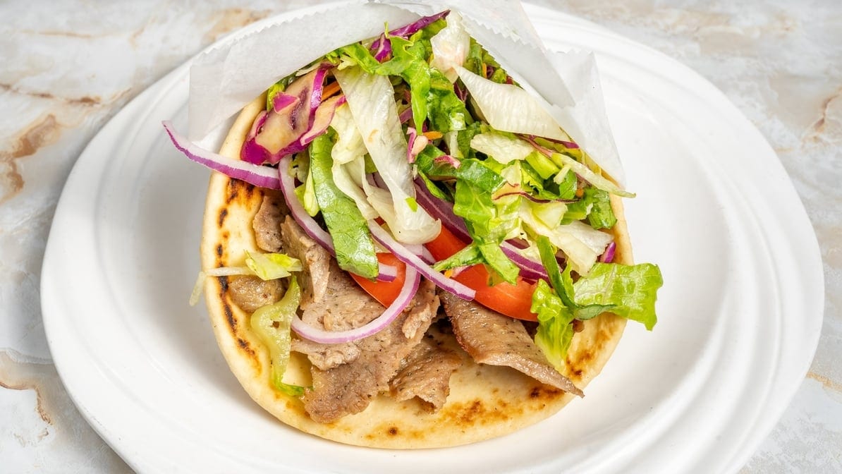 Doner Kebab Sandwich.
