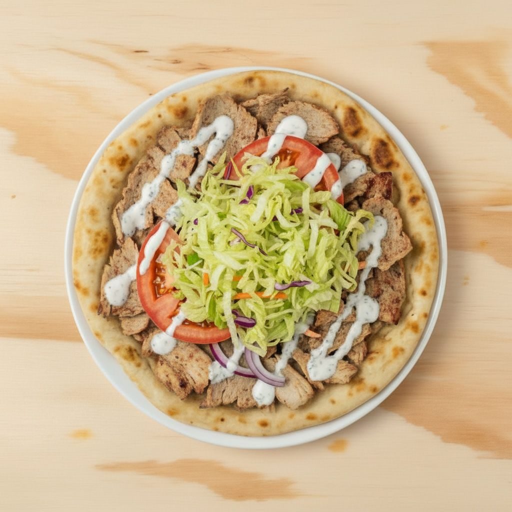 Chicken Gyro Sandwich.
