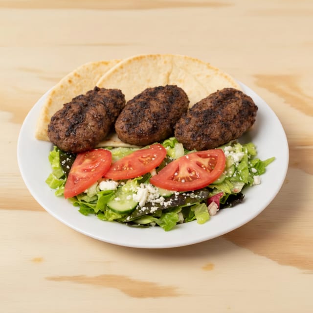 Mediterranean Burger.