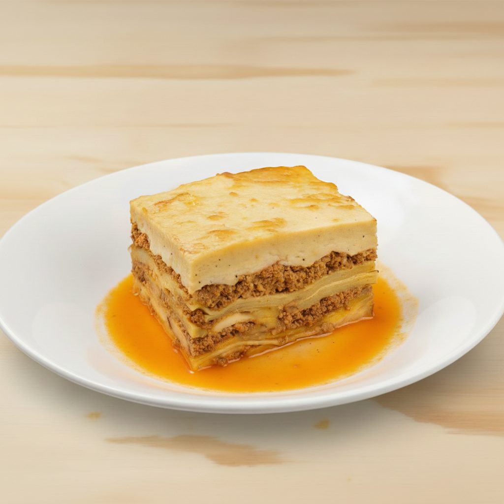 Moussaka Dinner.