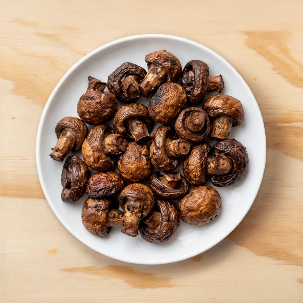 Side Grilled Mushrooms.
